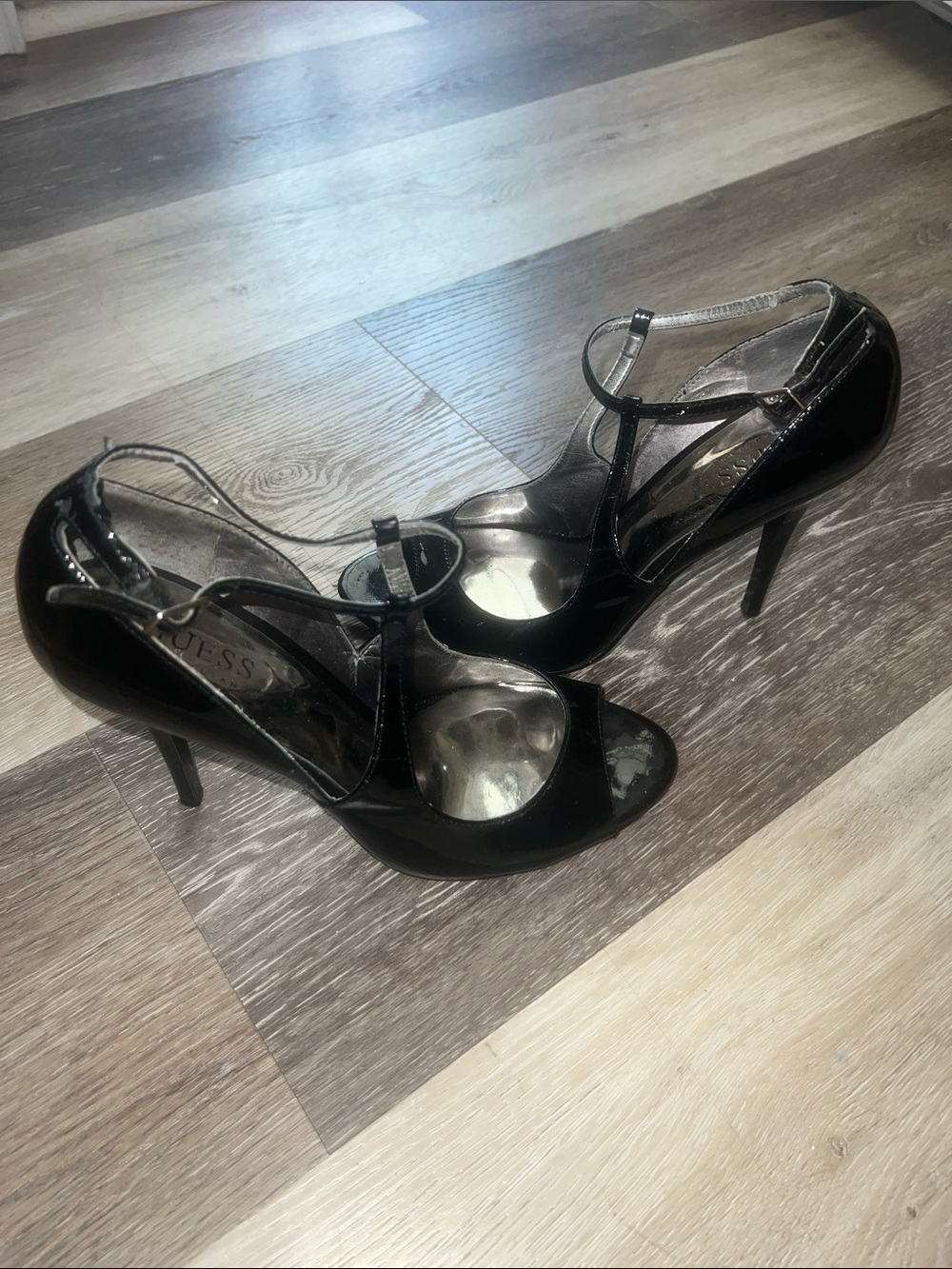 Guess by Marciano Patent Heels